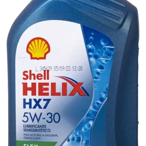 Óleo De Motor Shell Helix Hx7 Semissintético 5w30 Api Sn