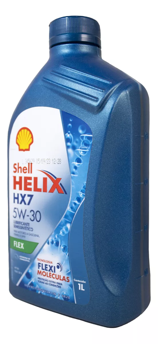Óleo De Motor Shell Helix Hx7 Semissintético 5w30 Api Sn - Frezen