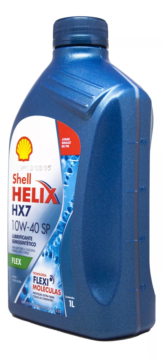 Oleo De Motor Para Carro Semi Sintetico 10w40 SP Shell - Imagem 3