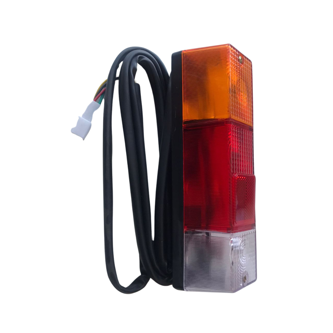 PAR LANTERNA TRASEIRA RETANGULAR 220X54 EMPILHADEIRA WECAN/TCM - Imagem 3