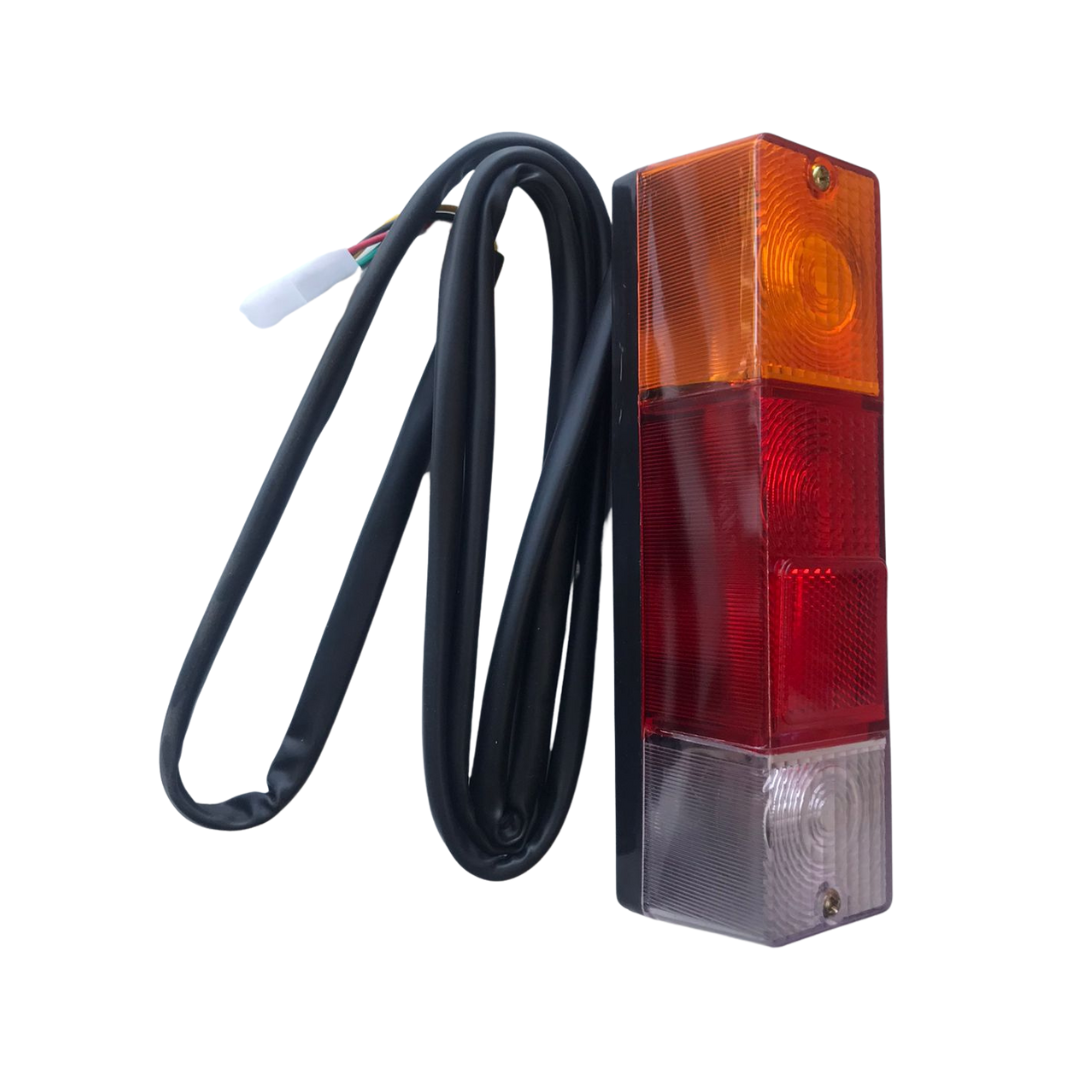 PAR LANTERNA TRASEIRA RETANGULAR 220X54 EMPILHADEIRA WECAN/TCM - Imagem 2