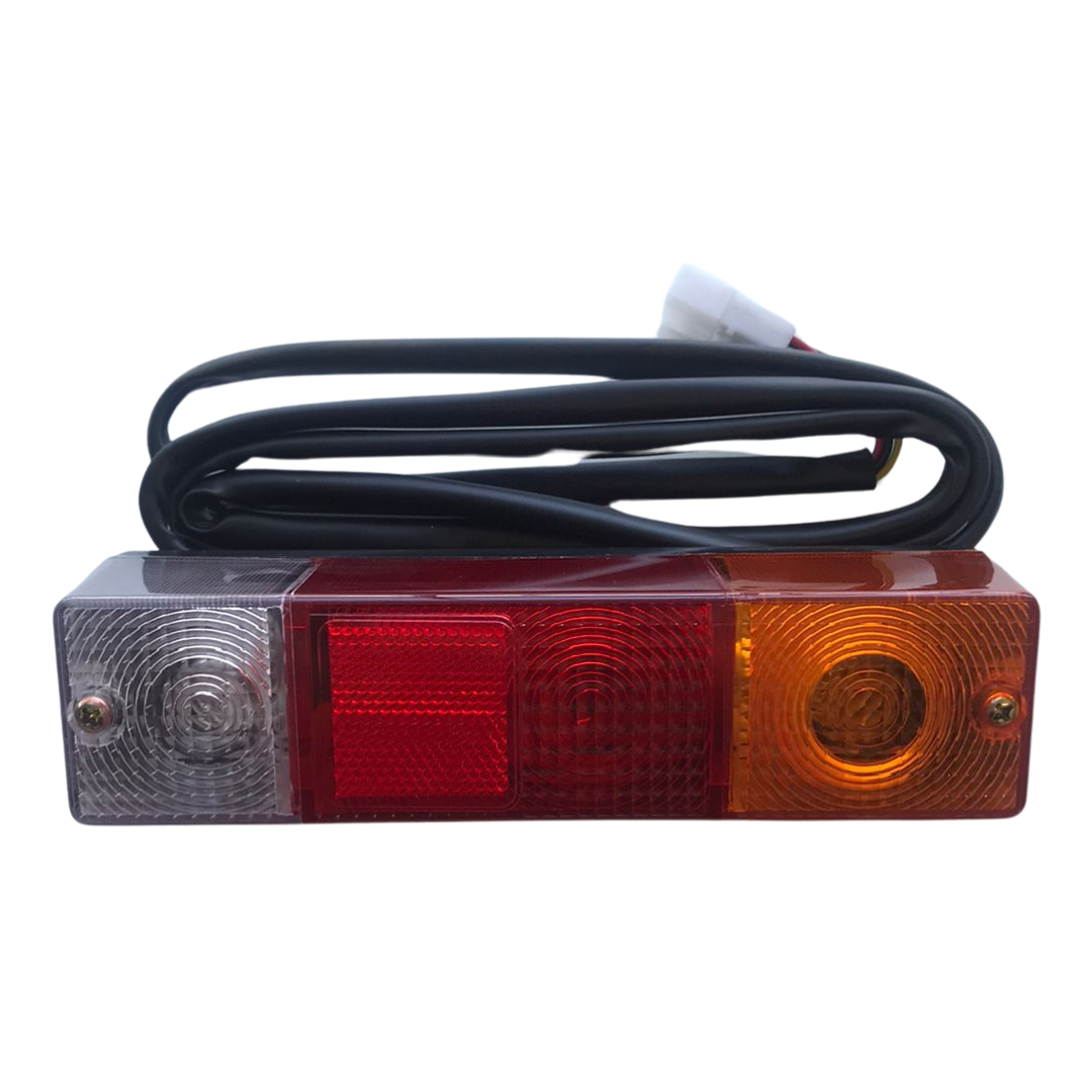 PAR LANTERNA TRASEIRA RETANGULAR 220X54 EMPILHADEIRA WECAN/TCM